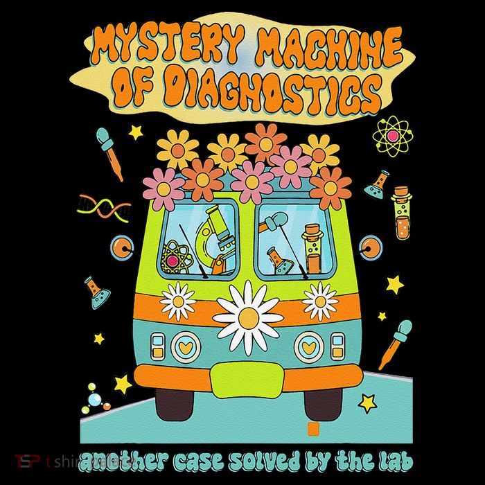 Women Mystery Machine Of Diagnostics Lab Tech Lab Week 2025 Gift Sustainable Bucket Hat