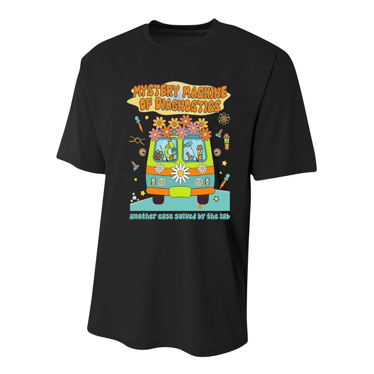 Women Mystery Machine Of Diagnostics Lab Tech Lab Week 2025 Gift Youth Performance Sprint T-Shirt