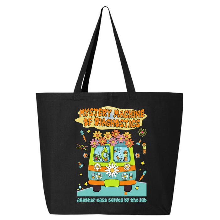 Women Mystery Machine Of Diagnostics Lab Tech Lab Week 2025 Gift 25L Jumbo Tote