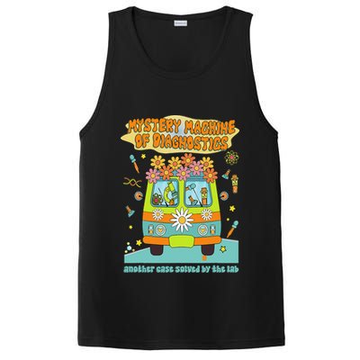 Women Mystery Machine Of Diagnostics Lab Tech Lab Week 2025 Gift PosiCharge Competitor Tank