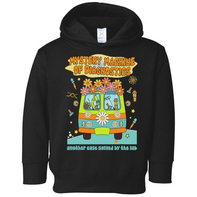 Women Mystery Machine Of Diagnostics Lab Tech Lab Week 2025 Gift Toddler Hoodie
