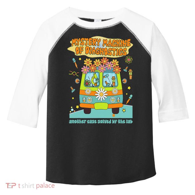 Women Mystery Machine Of Diagnostics Lab Tech Lab Week 2025 Gift Toddler Fine Jersey T-Shirt