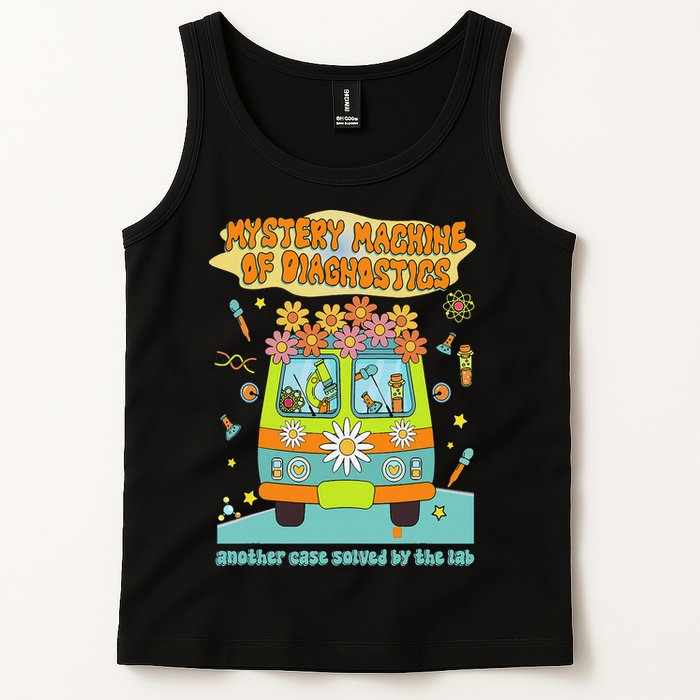 Women Mystery Machine Of Diagnostics Lab Tech Lab Week 2025 Gift Tank Top