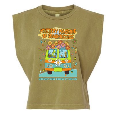 Women Mystery Machine Of Diagnostics Lab Tech Lab Week 2025 Gift Garment-Dyed Women's Muscle Tee