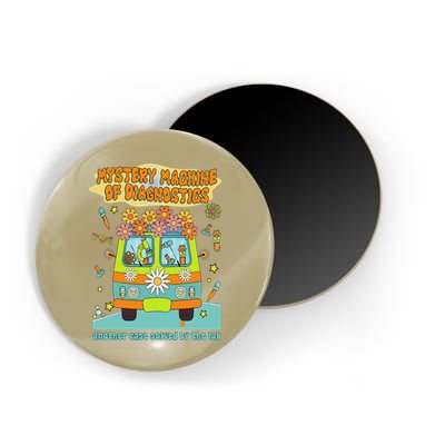 Women Mystery Machine Of Diagnostics Lab Tech Lab Week 2025 Gift Magnet