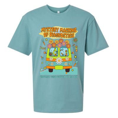 Women Mystery Machine Of Diagnostics Lab Tech Lab Week 2025 Gift Sueded Cloud Jersey T-Shirt