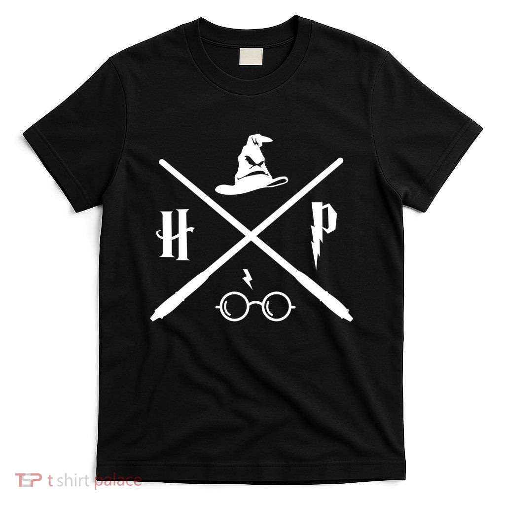 Wizard Movies Magic Potter Glasses T-Shirt