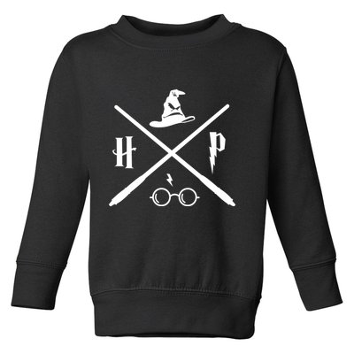 Wizard Movies Magic Potter Glasses Toddler Sweatshirt