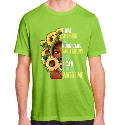 Watch Me Motivational Sagittarius December November Mom Gift Adult ChromaSoft Performance T-Shirt