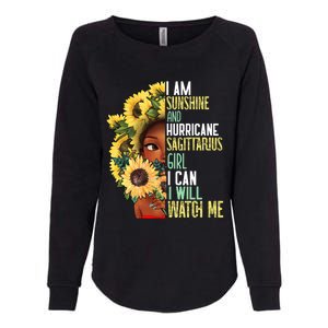 Watch Me Motivational Sagittarius December November Mom Gift Womens California Wash Sweatshirt