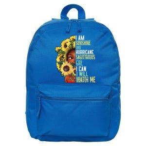 Watch Me Motivational Sagittarius December November Mom Gift 16 in Basic Backpack