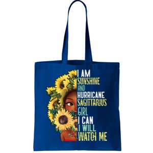 Watch Me Motivational Sagittarius December November Mom Gift Tote Bag