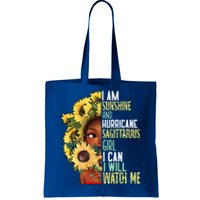 Watch Me Motivational Sagittarius December November Mom Gift Tote Bag