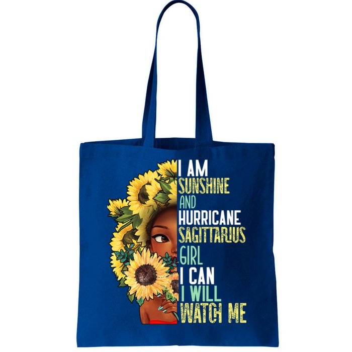 Watch Me Motivational Sagittarius December November Mom Gift Tote Bag