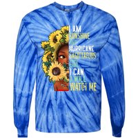 Watch Me Motivational Sagittarius December November Mom Gift Tie-Dye Long Sleeve Shirt