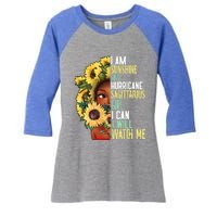 Watch Me Motivational Sagittarius December November Mom Gift Women's Tri-Blend 3/4-Sleeve Raglan Shirt