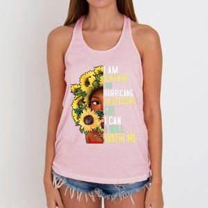 Watch Me Motivational Sagittarius December November Mom Gift Women's Knotted Racerback Tank