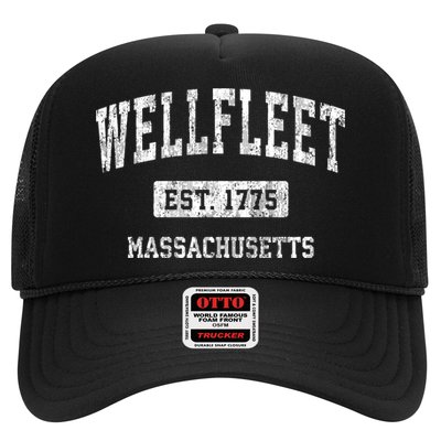 Wellfleet Massachusetts Ma Vintage Sports Established Hat