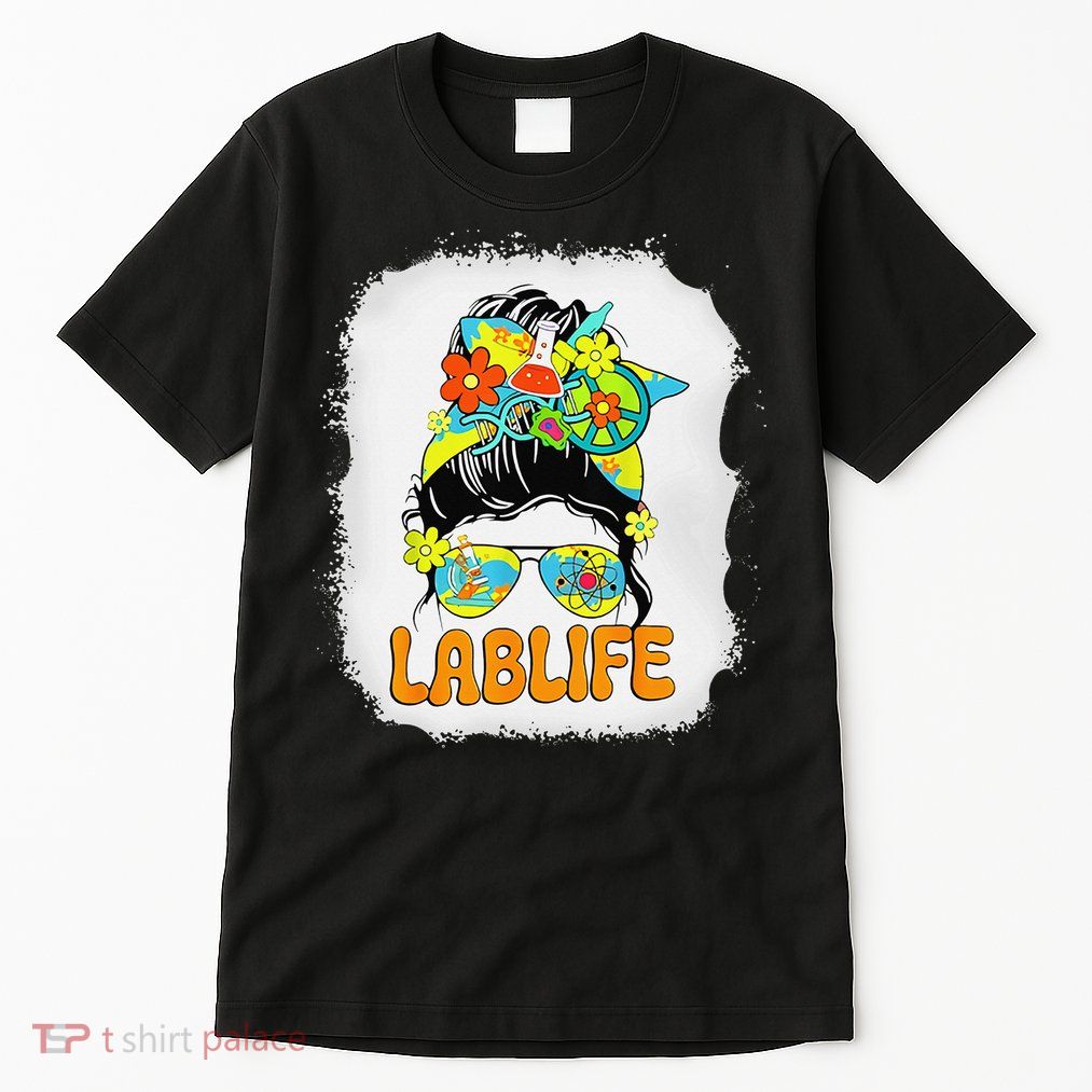 Women Mystery Machine Of Diagnostics Lab Week 2025 Messy Bun Gift Tall T-Shirt