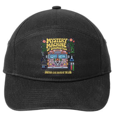 Women Mystery Machine Of Diagnostics Lab Tech Lab Week 2025 7-Panel Snapback Hat