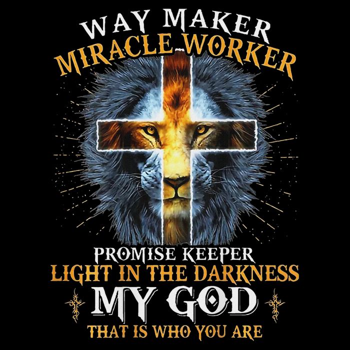 Way Maker Miracle Worker Promise Keeper Flat Bill Trucker Hat