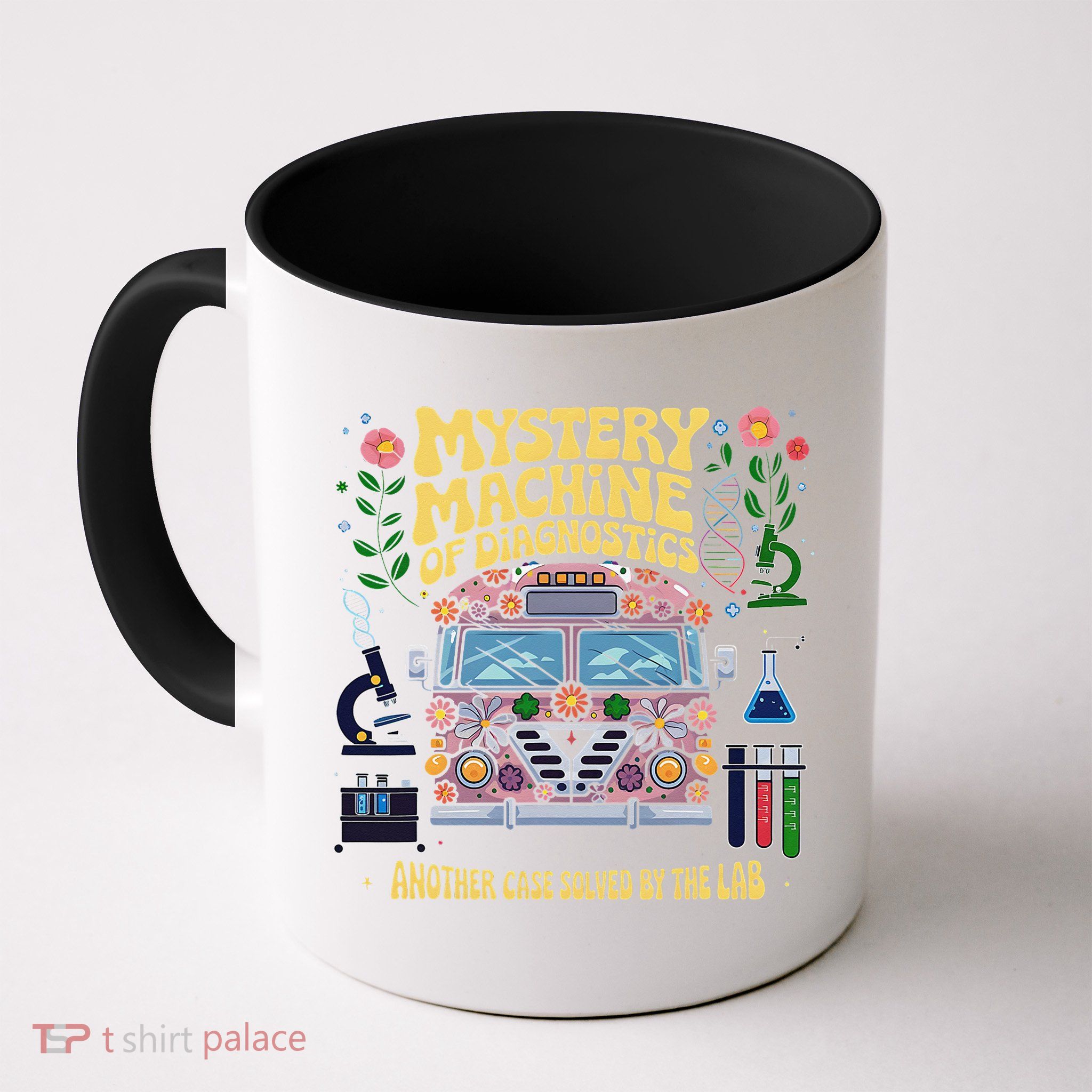 Women Mystery Machine Of Diagnostics Lab Tech Lab Week 2025 Gift Coffee Mug