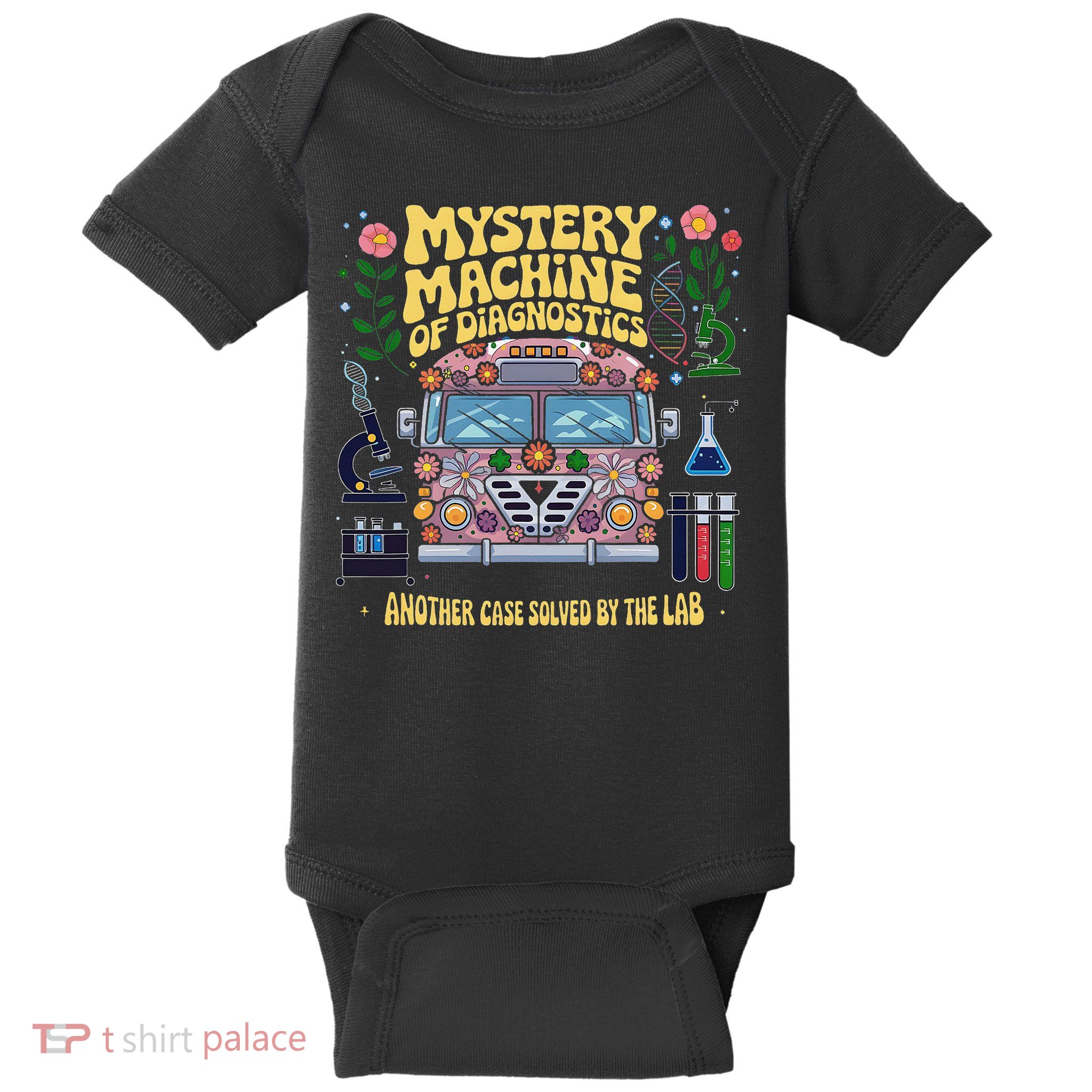Women Mystery Machine Of Diagnostics Lab Tech Lab Week 2025 Gift Baby Bodysuit