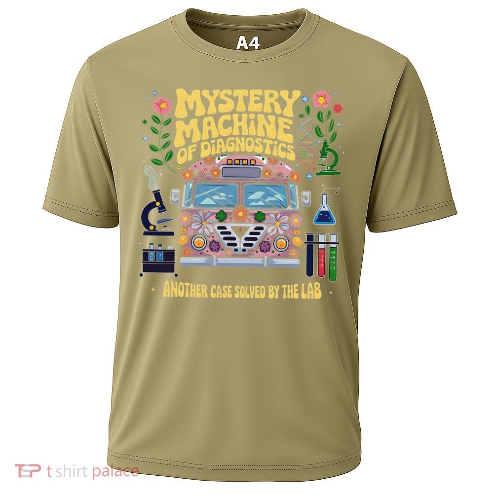 Women Mystery Machine Of Diagnostics Lab Tech Lab Week 2025 Gift Cooling Performance Crew T-Shirt