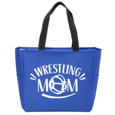 Wrestling Mom Martial Arts Wrestle Hobby Wrestler Gift Zip Tote Bag