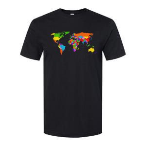 World Map Map Of The World Softstyle CVC T-Shirt