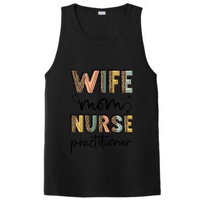 Wife Mom Nurse Practitioner Np Nurse Practitioners Great Gift PosiCharge Competitor Tank