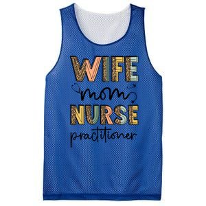 Wife Mom Nurse Practitioner Np Nurse Practitioners Great Gift Mesh Reversible Basketball Jersey Tank