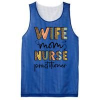 Wife Mom Nurse Practitioner Np Nurse Practitioners Great Gift Mesh Reversible Basketball Jersey Tank