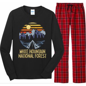 White Mountain National Forest New Hampshire And Maine Camping Cool Gift Long Sleeve Pajama Set