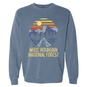 White Mountain National Forest New Hampshire And Maine Camping Cool Gift Garment-Dyed Sweatshirt