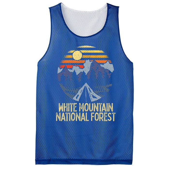 White Mountain National Forest New Hampshire And Maine Camping Cool Gift Mesh Reversible Basketball Jersey Tank