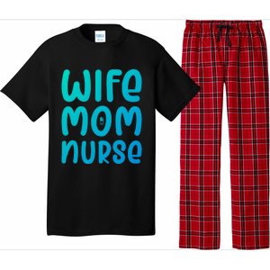 Wife Mom Nurse Doctor Hospital Medical Quotes Gift Pajama Set