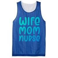 Wife Mom Nurse Doctor Hospital Medical Quotes Gift Mesh Reversible Basketball Jersey Tank