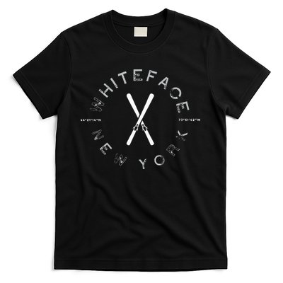 Whiteface Mountain Ny Ski Graphic Vintage Retro T-Shirt