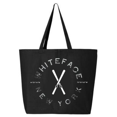 Whiteface Mountain Ny Ski Graphic Vintage Retro 25L Jumbo Tote
