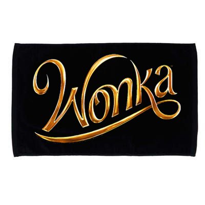 Wonka Movie New Gold Logo  Microfiber Hand Towel