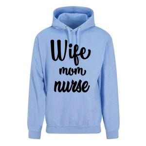 Wife Mom Nurse Gift Unisex Surf Hoodie