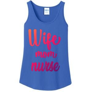 Wife Mom Nurse Gift Ladies Essential Tank