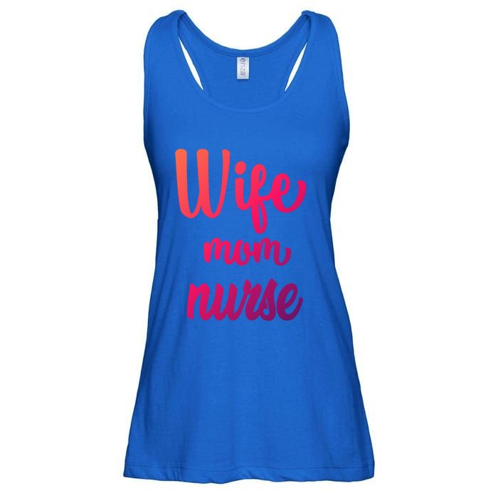 Wife Mom Nurse Gift Ladies Essential Flowy Tank