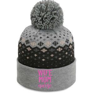 Wife Mom Nurse Cool Gift The Baniff Cuffed Pom Beanie