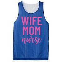 Wife Mom Nurse Cool Gift Mesh Reversible Basketball Jersey Tank