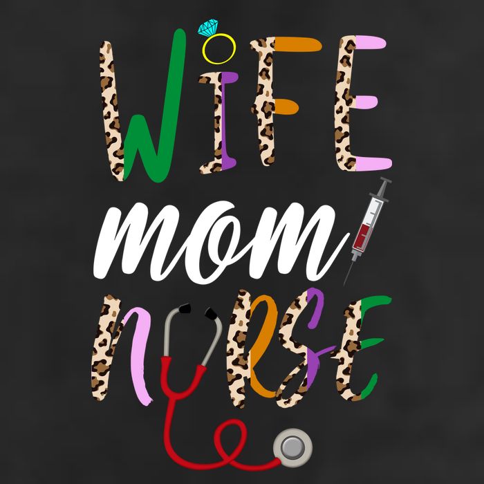 Wife Mom Nurse Cheetah Cool Comfort Performance Bucket Hat