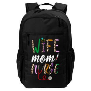 Wife Mom Nurse Cheetah Daily Commute Backpack