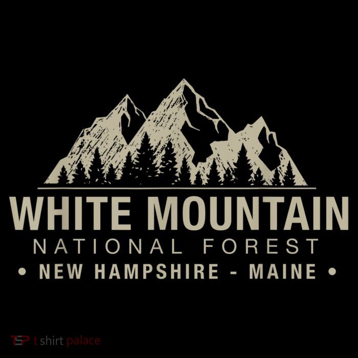 White Mountain National Forest New Hampshire Maine Tall T-Shirt