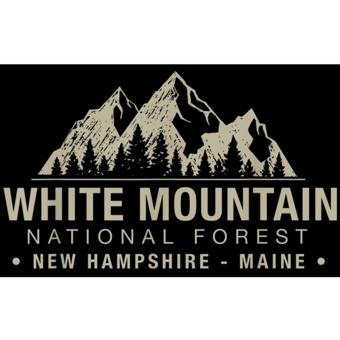 White Mountain National Forest New Hampshire Maine Bumper Sticker